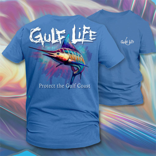 Gulf Life - Protect The Gulf Coast - 
Blue Marlin